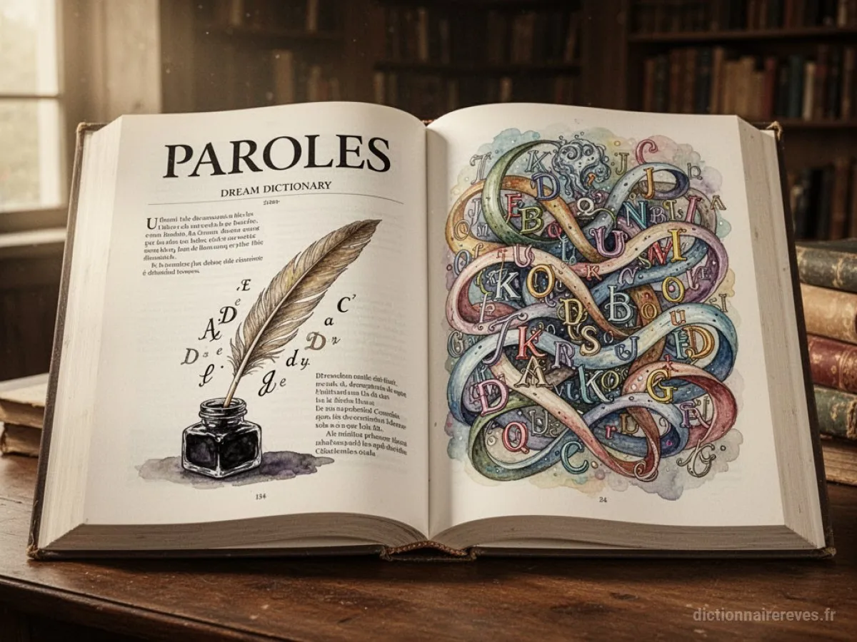 Signification générale : le symbole du rêve Paroles - Archétypes et symbolisme