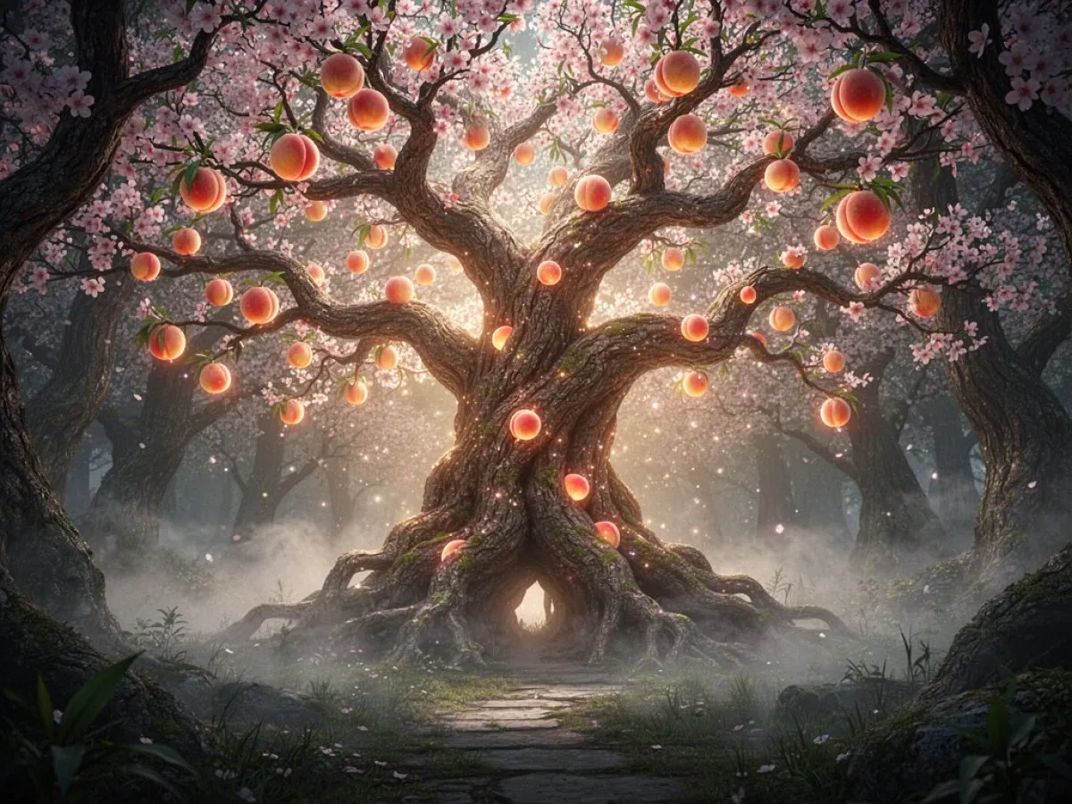 Signification spirituelle et symbolisme culturel : Pêcher(Arbre) dans l'interprétation des rêves