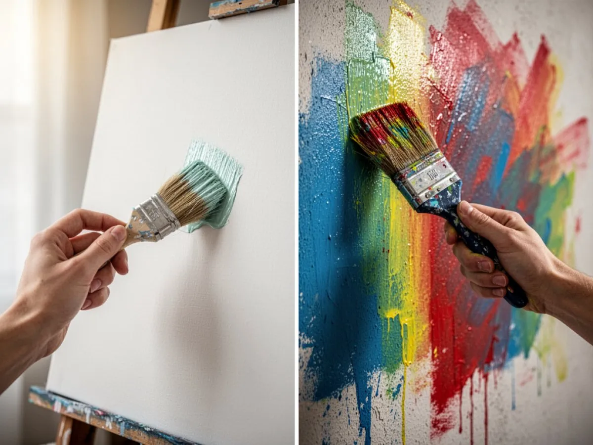 Interprétation détaillée des rêves : Différents scénarios avec Peindre dans le rêve