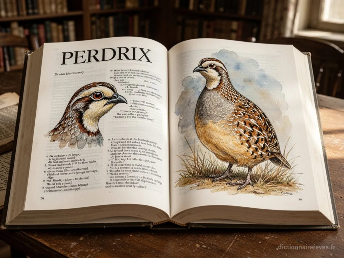 Signification générale : le symbole du rêve Perdrix - Archétypes et symbolisme