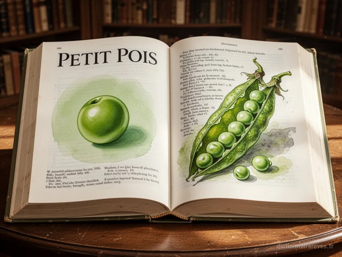 Signification générale : le symbole du rêve Petit Pois - Archétypes et symbolisme