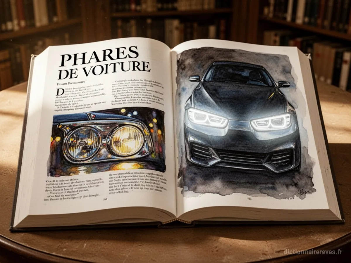 Signification générale : le symbole du rêve Phares De Voiture - Archétypes et symbolisme