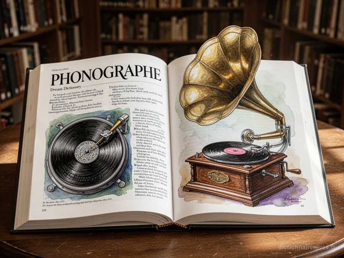 Signification générale : le symbole du rêve Phonographe - Archétypes et symbolisme