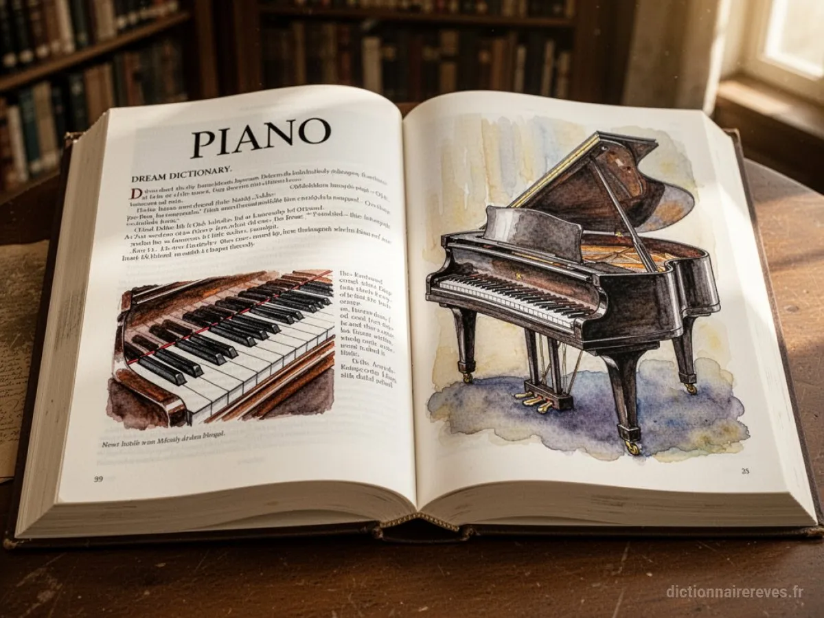 Signification générale : le symbole du rêve Piano - Archétypes et symbolisme