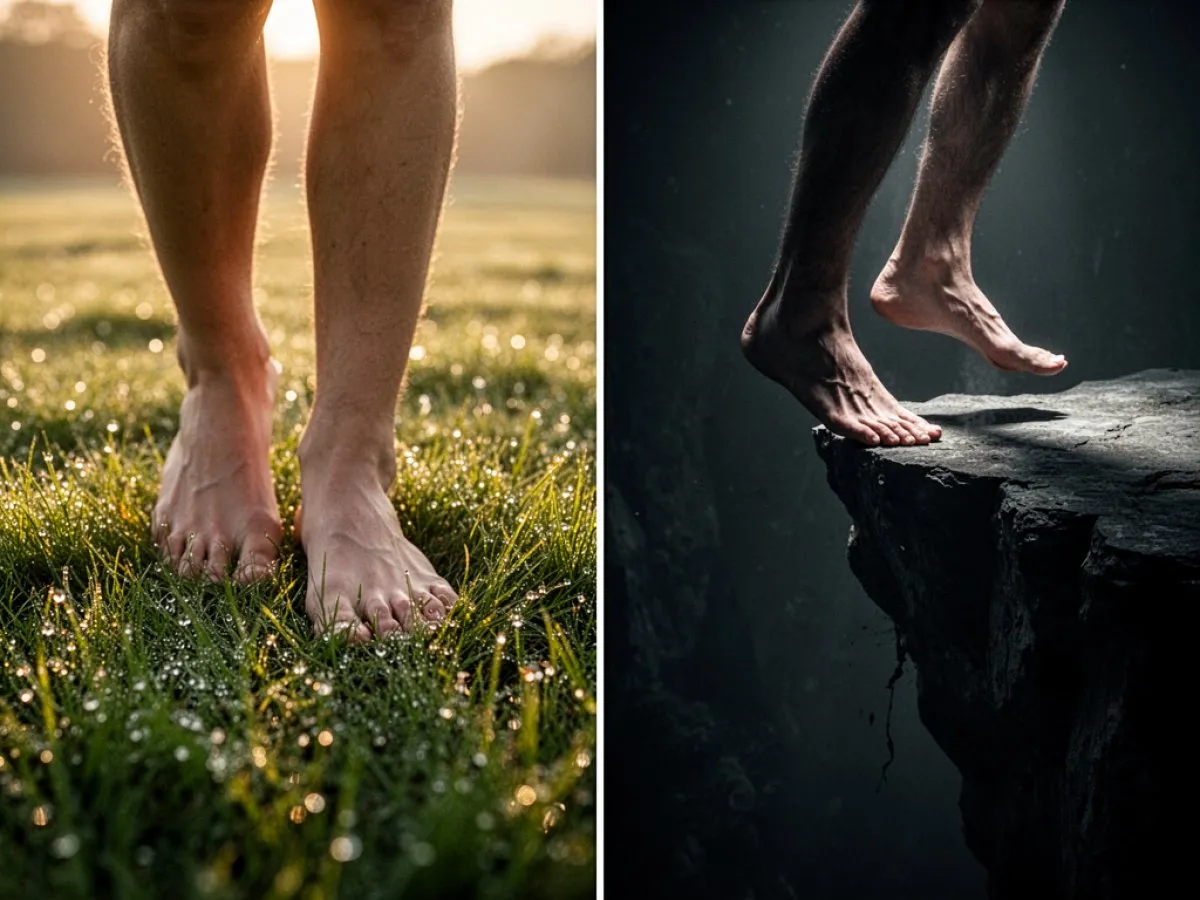 Interprétation détaillée des rêves : Différents scénarios avec Pieds dans le rêve