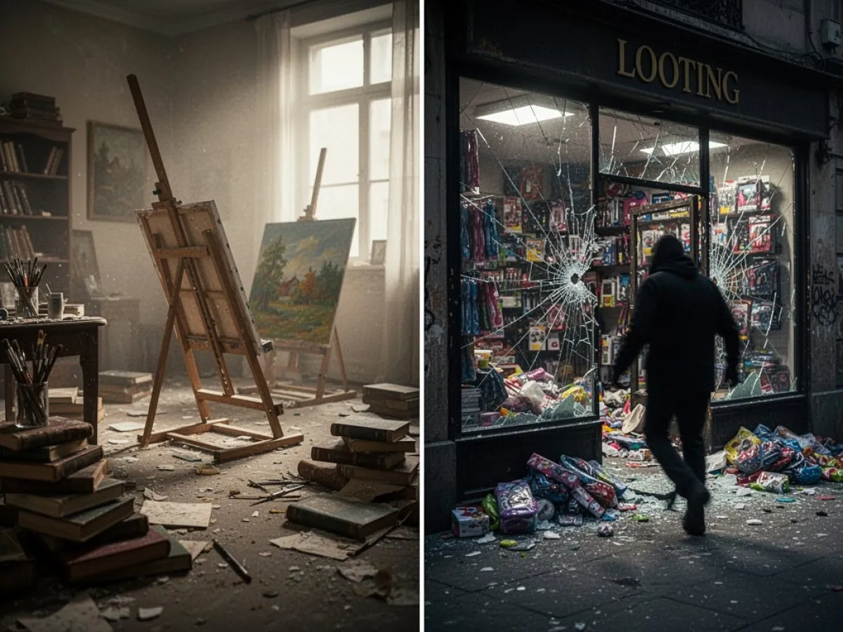 Interprétation détaillée des rêves : Différents scénarios avec Pillage dans le rêve