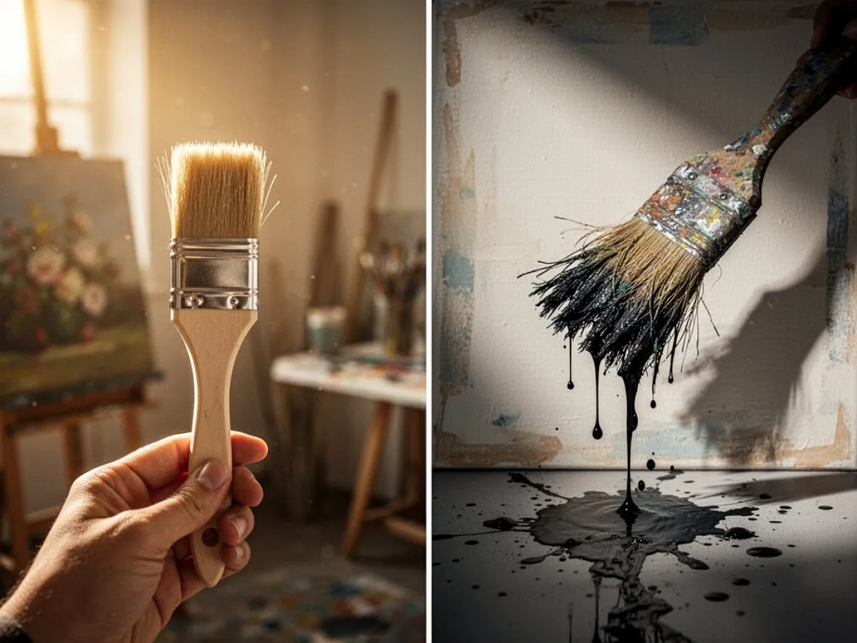 Interprétation détaillée des rêves : Différents scénarios avec Pinceau dans le rêve