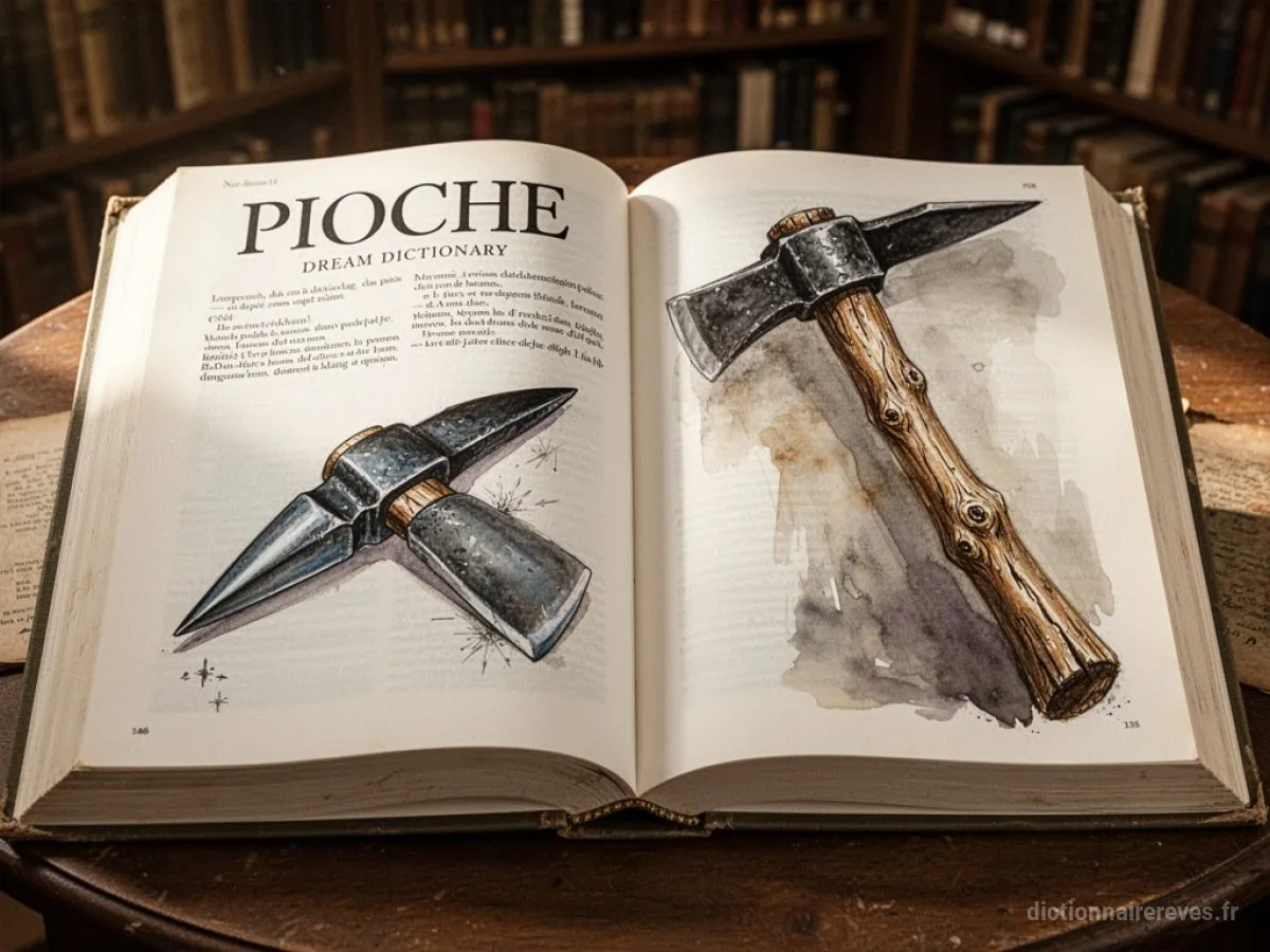 Signification générale : le symbole du rêve Pioche - Archétypes et symbolisme