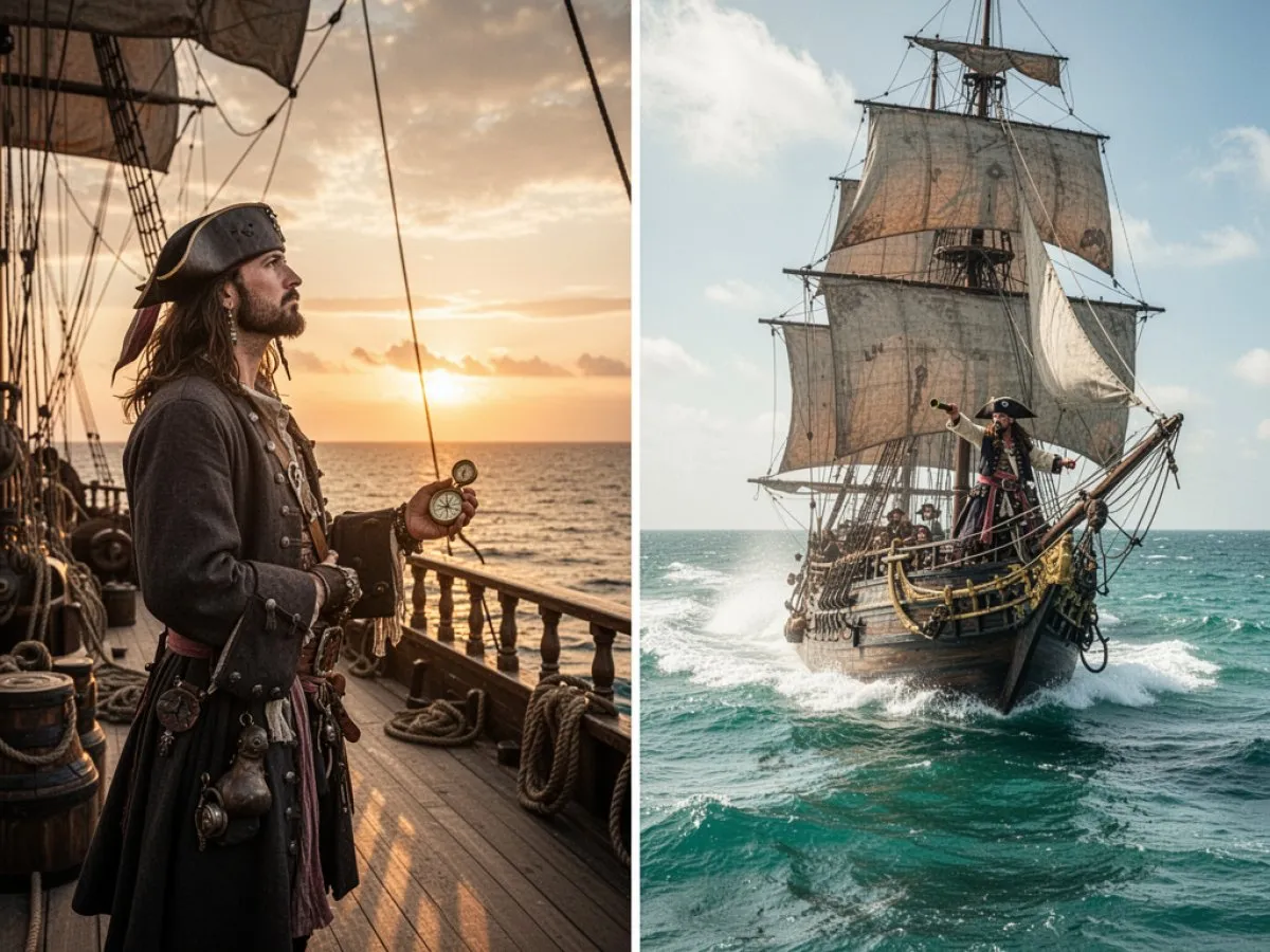 Interprétation détaillée des rêves : Différents scénarios avec Pirate dans le rêve