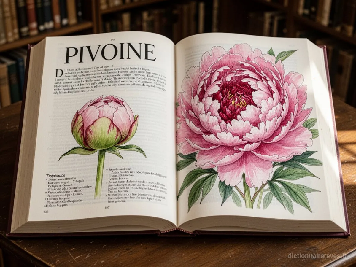Signification générale : le symbole du rêve Pivoine - Archétypes et symbolisme