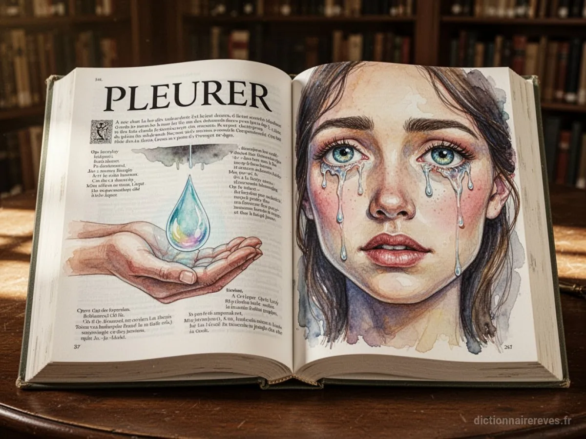 Signification générale : le symbole du rêve Pleurer - Archétypes et symbolisme