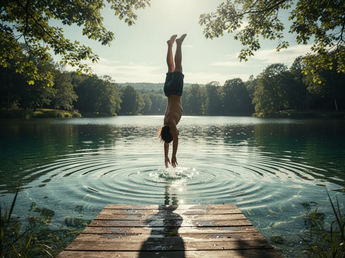 Signification de rêver de Plongeon pour la vie quotidienne, l'amour et le travail