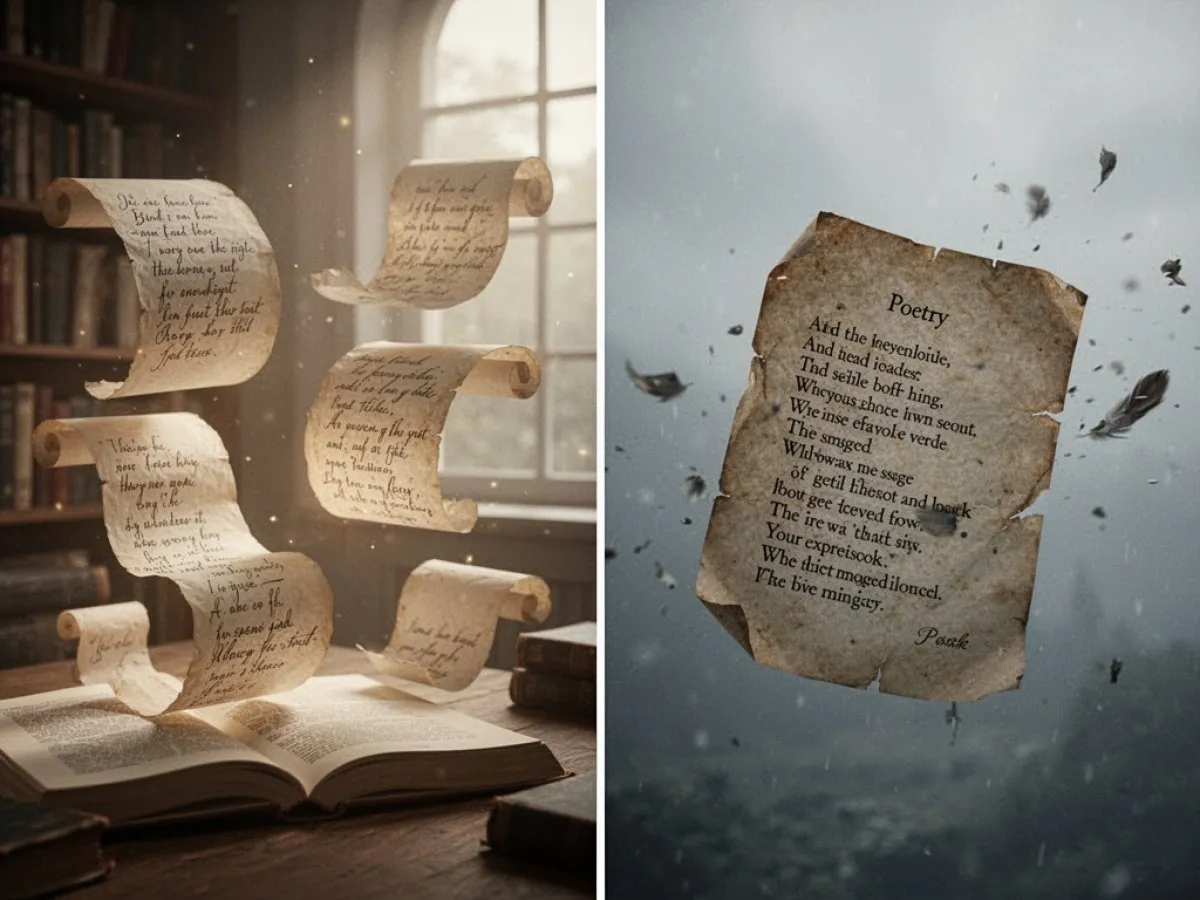 Interprétation détaillée des rêves : Différents scénarios avec Poésie dans le rêve