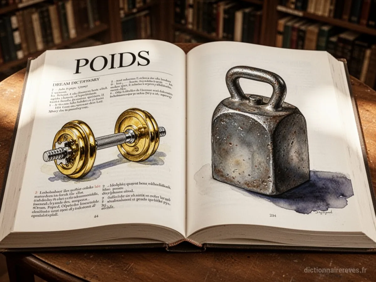 Signification générale : le symbole du rêve Poids - Archétypes et symbolisme