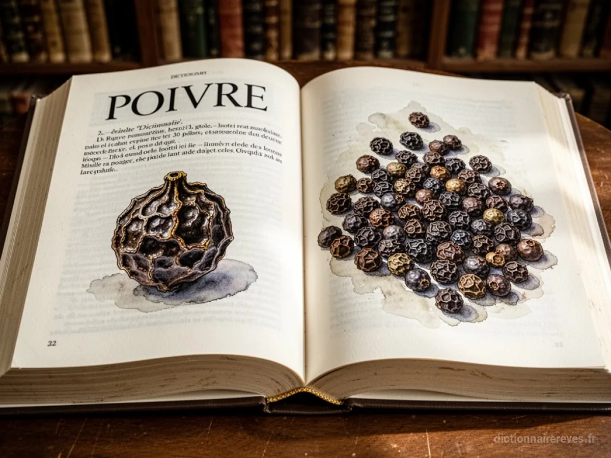 Signification générale : le symbole du rêve Poivre - Archétypes et symbolisme