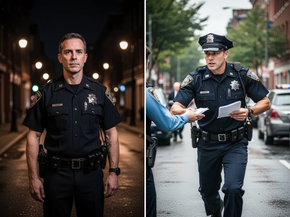 Interprétation détaillée des rêves : Différents scénarios avec Policier dans le rêve