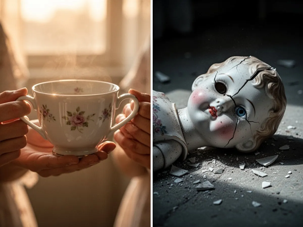 Interprétation détaillée des rêves : Différents scénarios avec Porcelaine dans le rêve