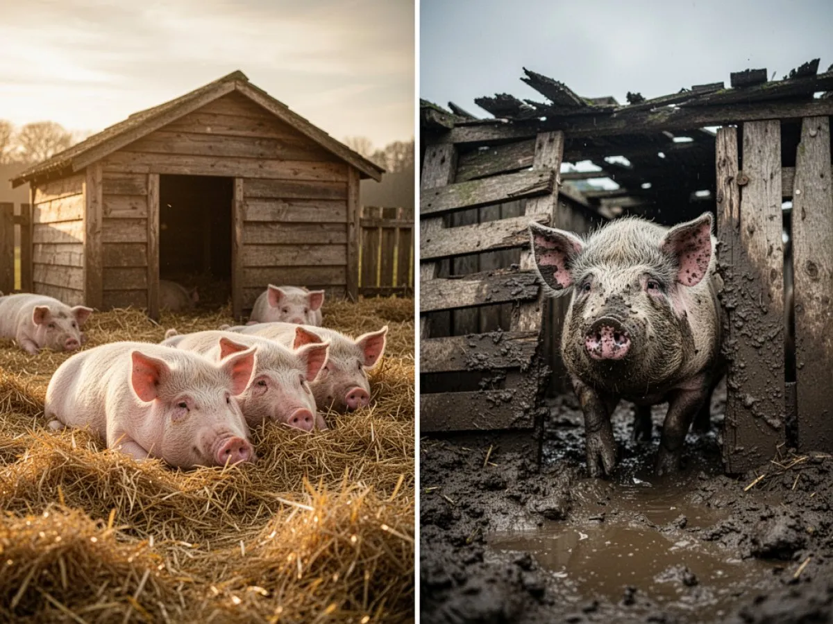 Interprétation détaillée des rêves : Différents scénarios avec Porcherie dans le rêve