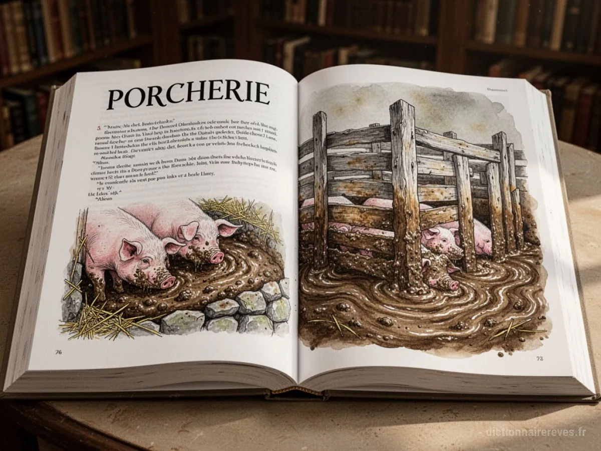 Signification générale : le symbole du rêve Porcherie - Archétypes et symbolisme