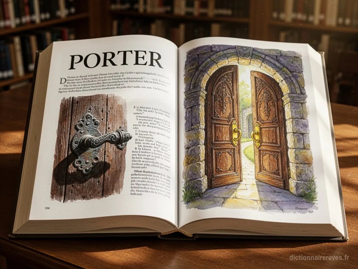 Signification générale : le symbole du rêve Porter - Archétypes et symbolisme