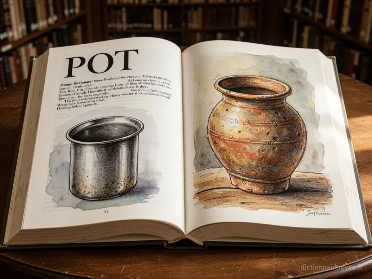Signification générale : le symbole du rêve Pot - Archétypes et symbolisme