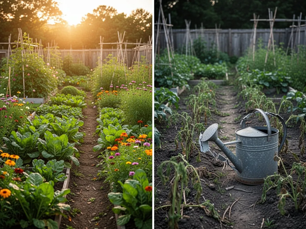 Interprétation détaillée des rêves : Différents scénarios avec Potager dans le rêve
