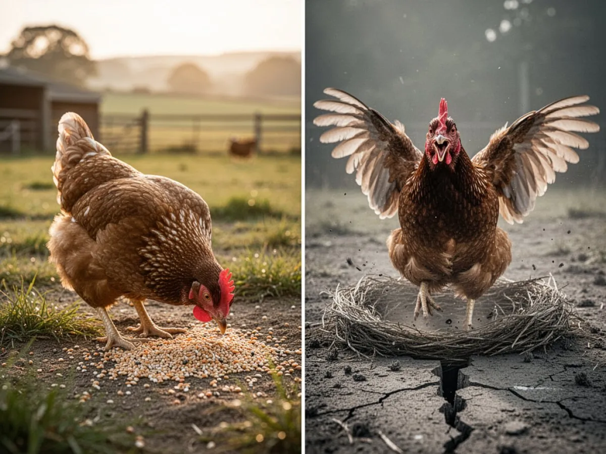 Interprétation détaillée des rêves : Différents scénarios avec Poule dans le rêve
