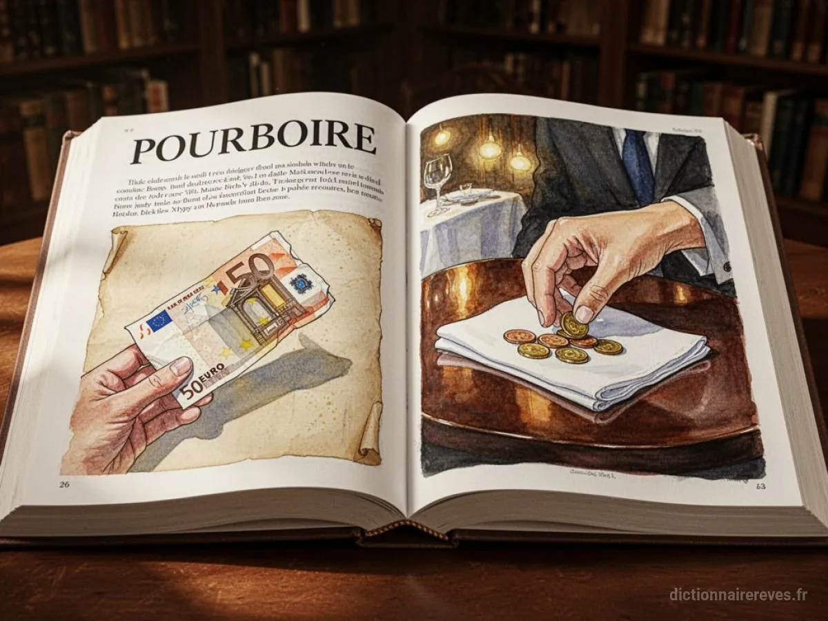Signification générale : le symbole du rêve Pourboire - Archétypes et symbolisme
