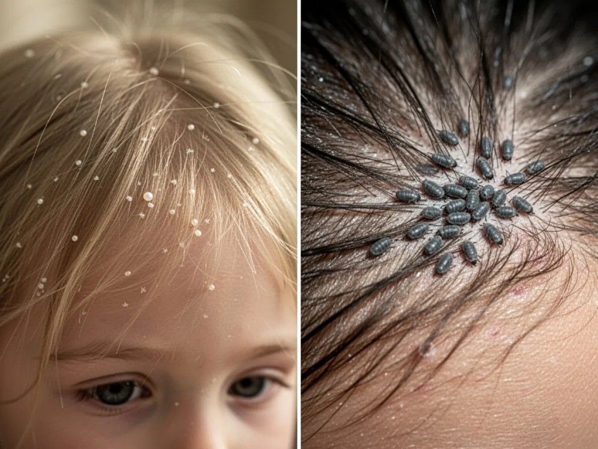 Interprétation détaillée des rêves : Différents scénarios avec Poux dans le rêve