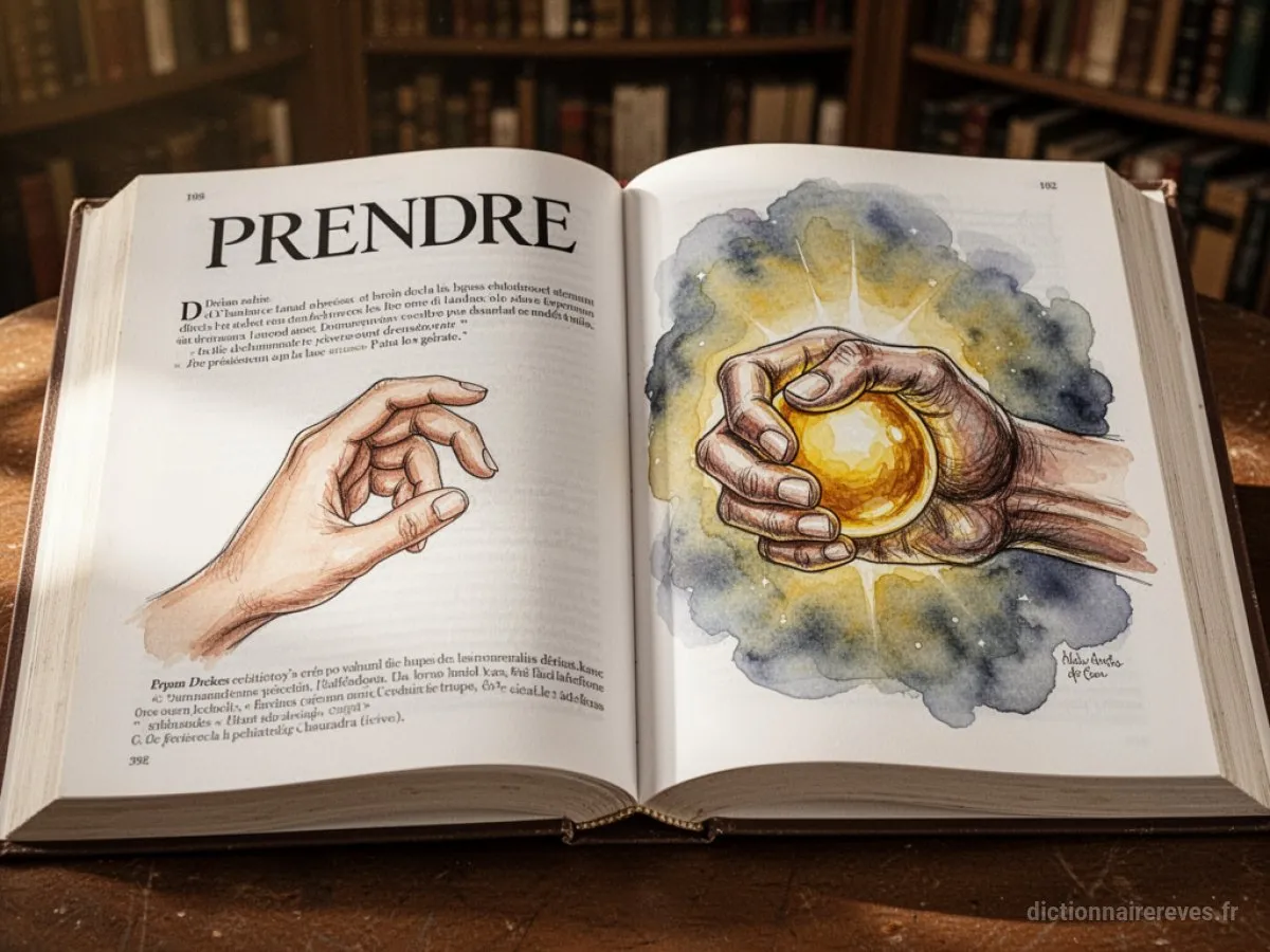 Signification générale : le symbole du rêve Prendre - Archétypes et symbolisme