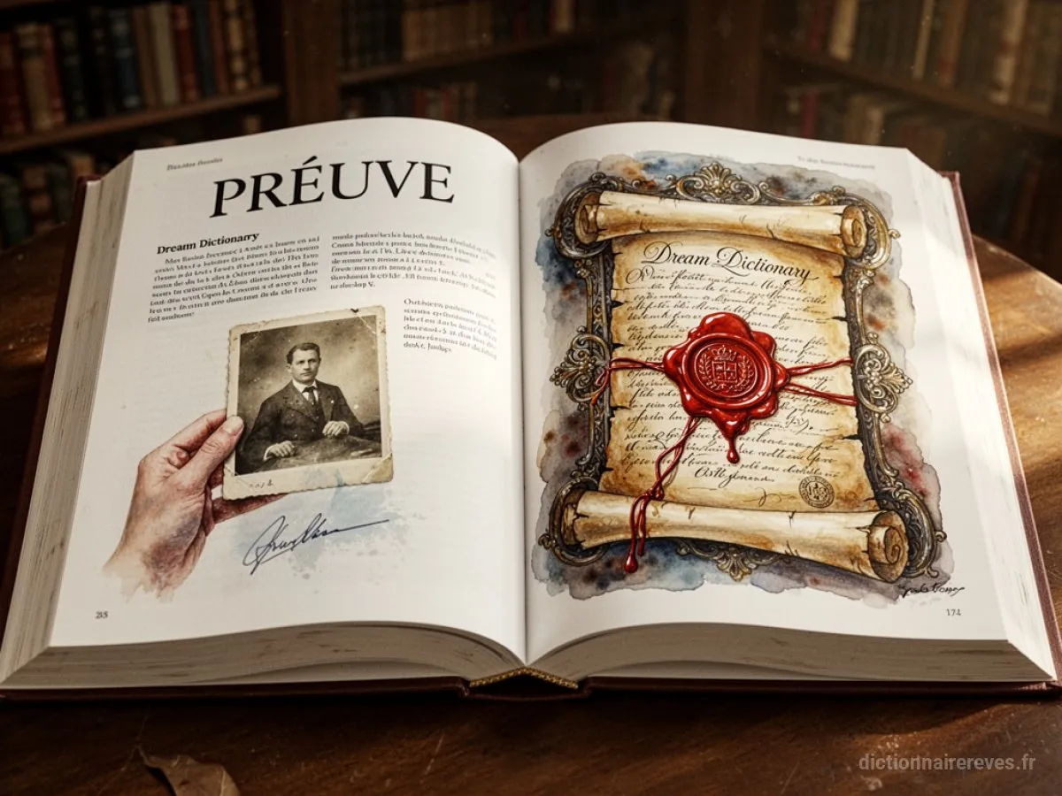 Signification générale : le symbole du rêve Preuve - Archétypes et symbolisme