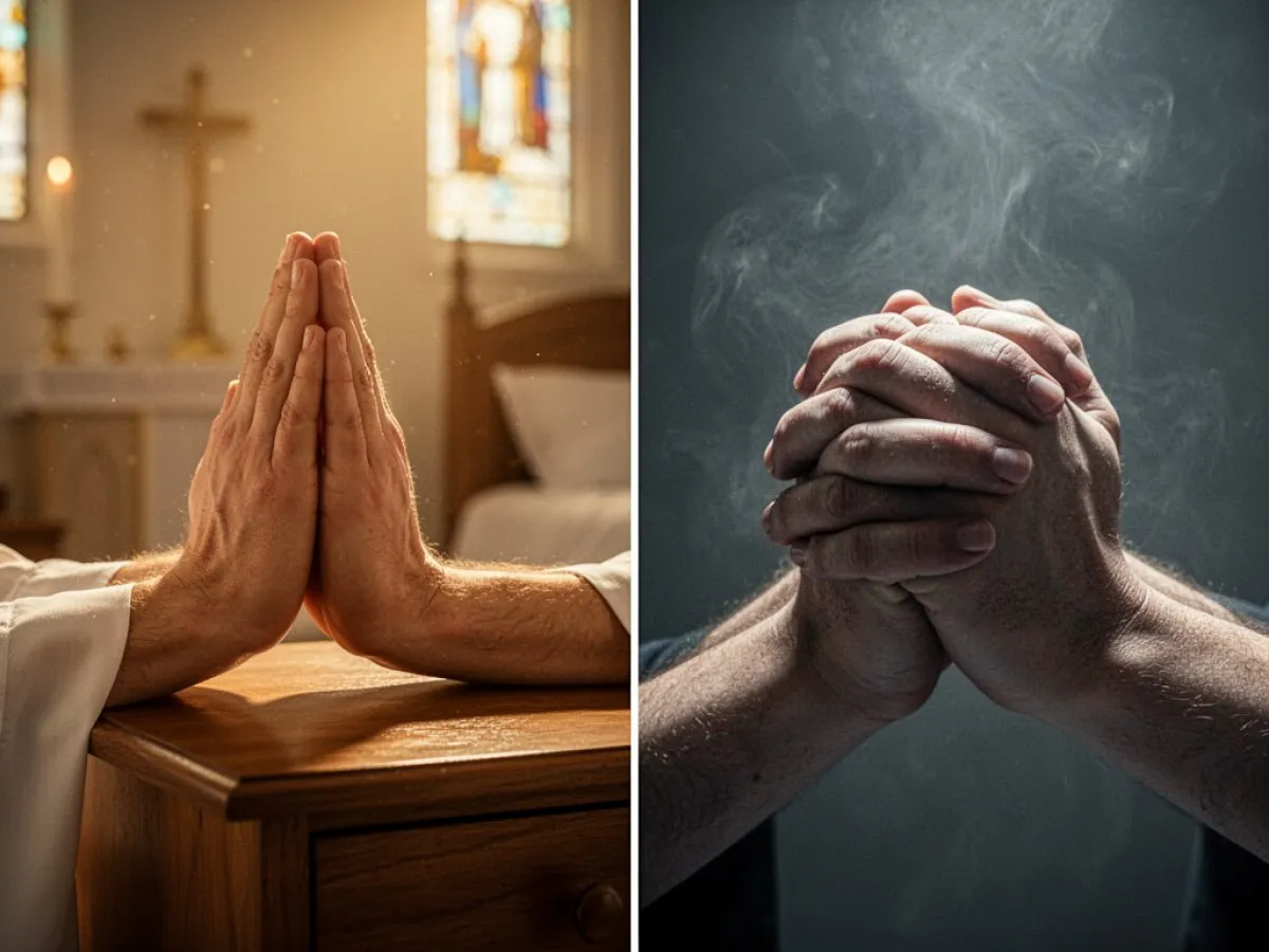 Interprétation détaillée des rêves : Différents scénarios avec Prier dans le rêve