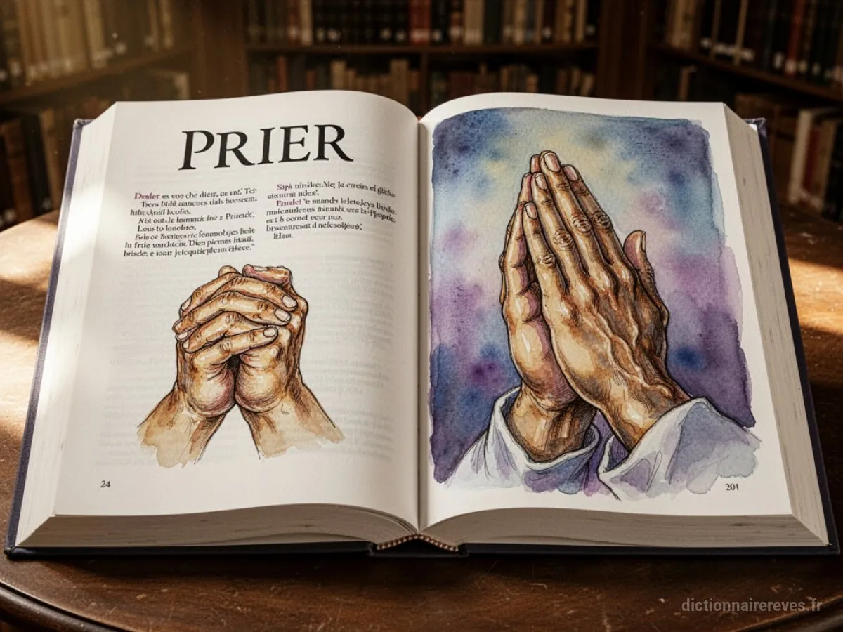 Signification générale : le symbole du rêve Prier - Archétypes et symbolisme