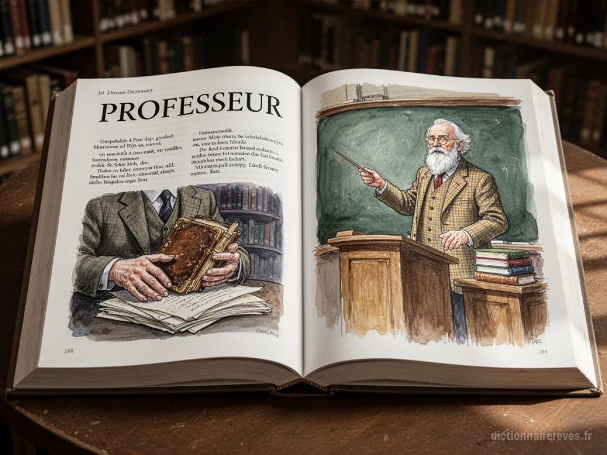 Signification générale : le symbole du rêve Professeur - Archétypes et symbolisme