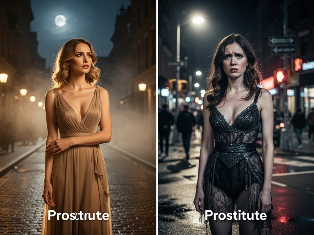 Interprétation détaillée des rêves : Différents scénarios avec Prostituée dans le rêve