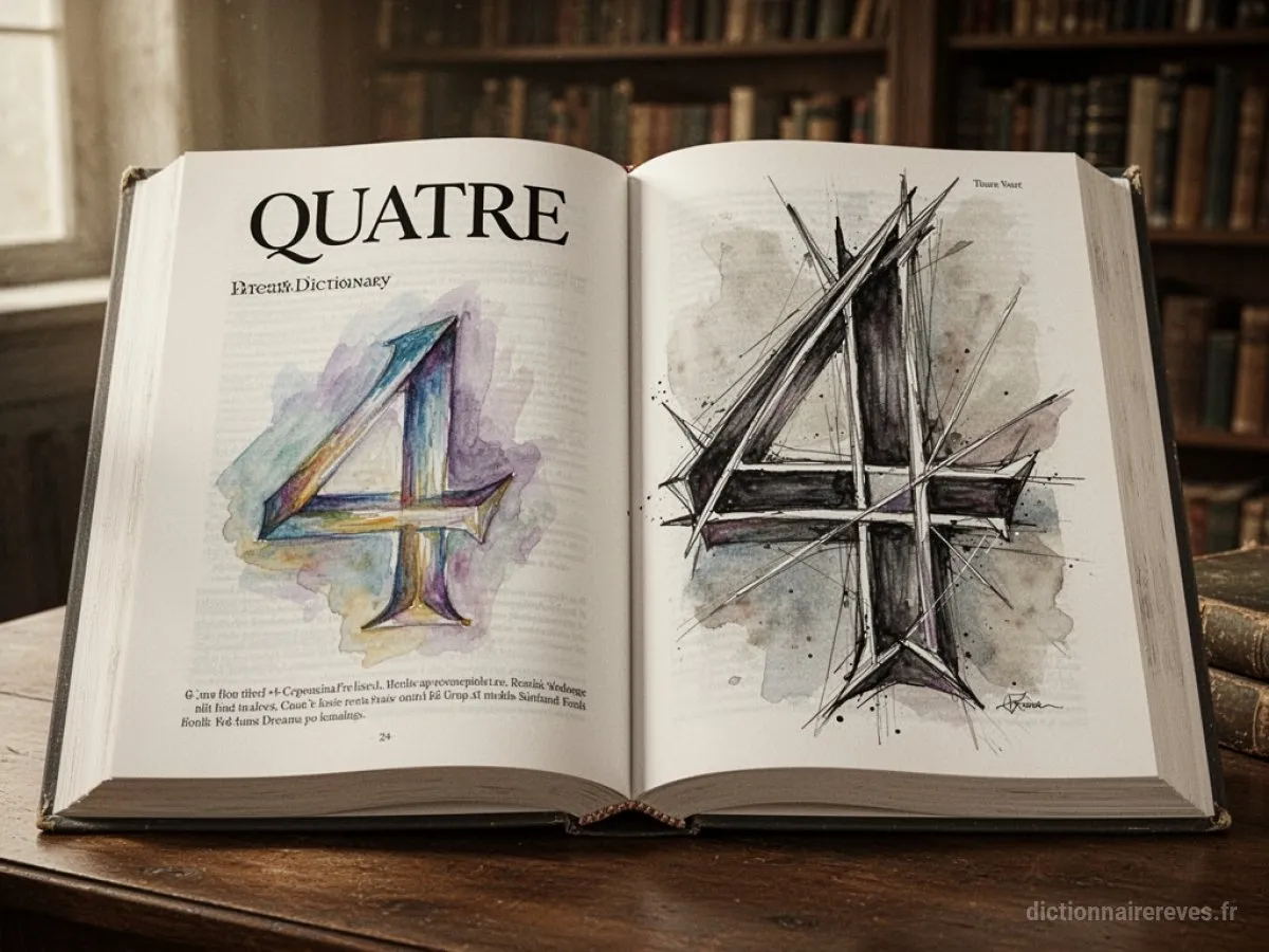 Signification générale : le symbole du rêve Quatre - Archétypes et symbolisme