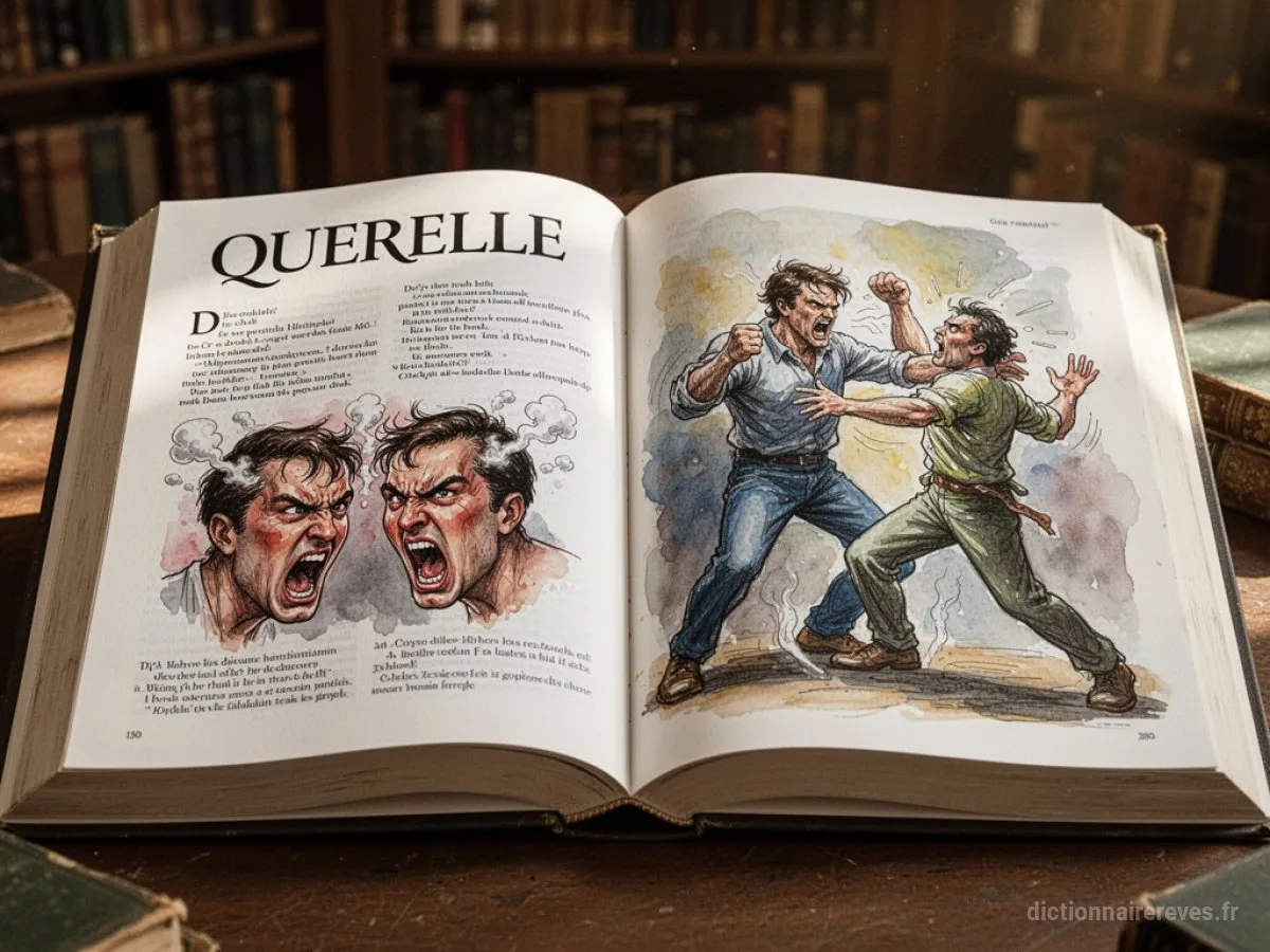 Signification générale : le symbole du rêve Querelle - Archétypes et symbolisme