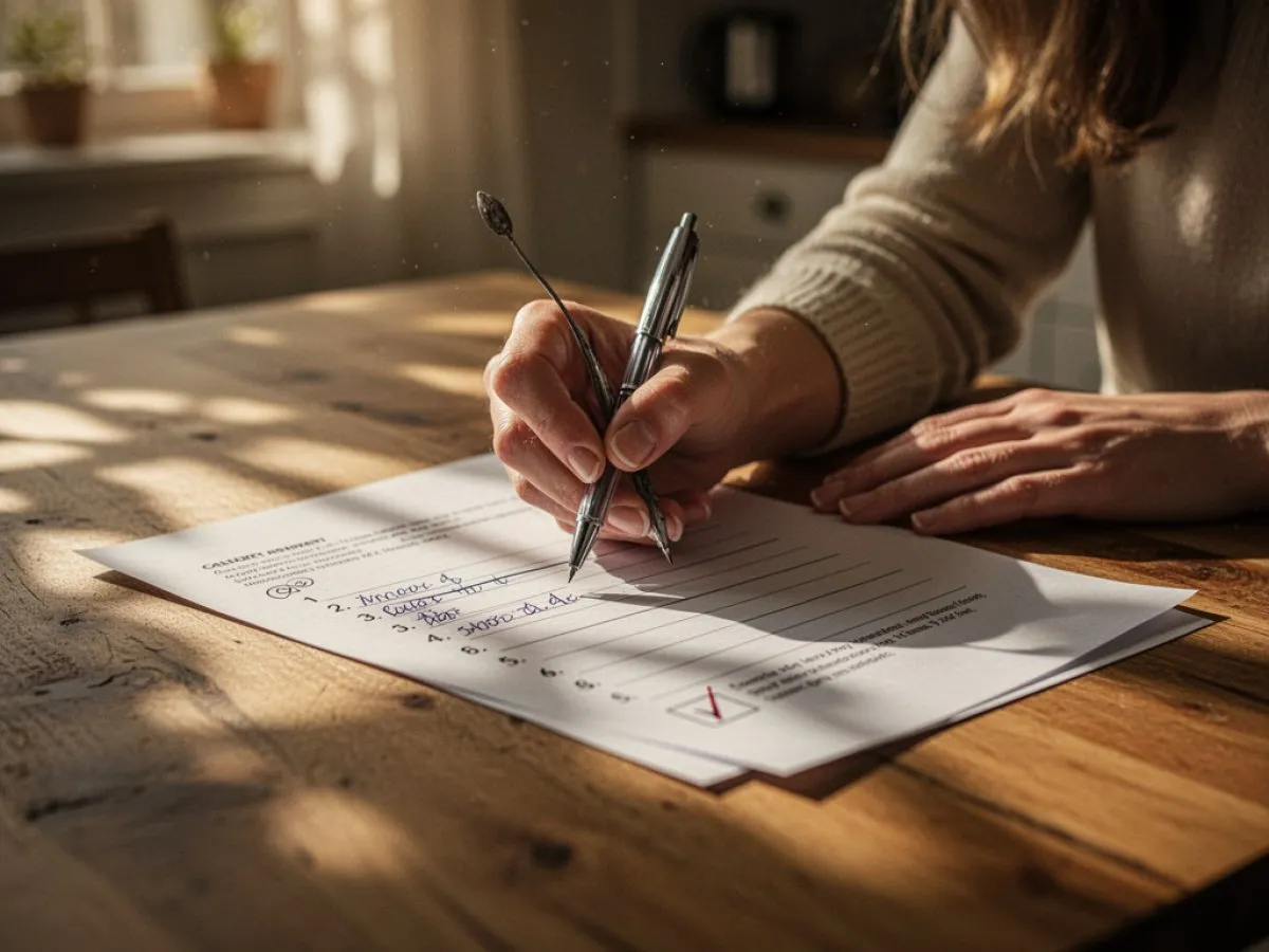 Signification de rêver de Questionnaire pour la vie quotidienne, l'amour et le travail