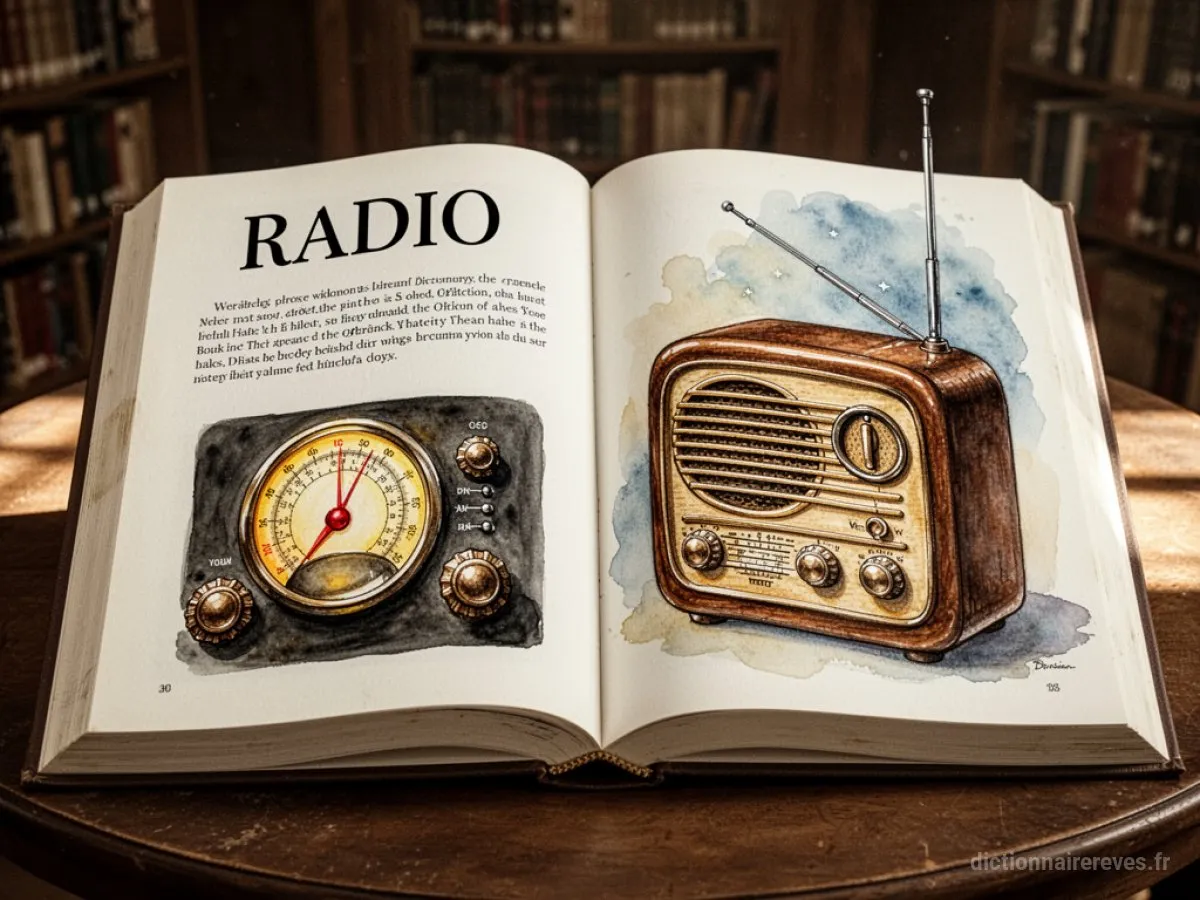 Signification générale : le symbole du rêve Radio - Archétypes et symbolisme