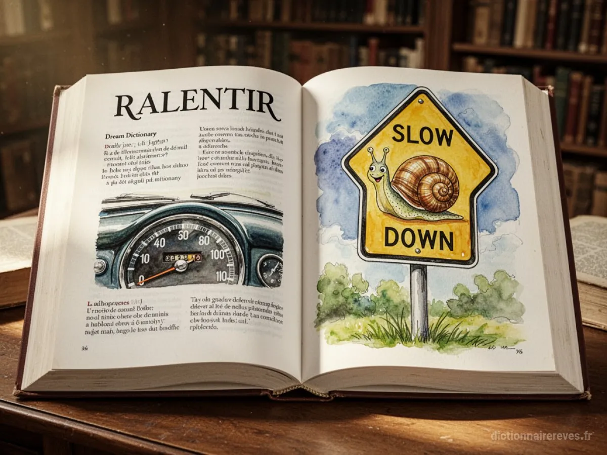 Signification générale : le symbole du rêve Ralentir - Archétypes et symbolisme