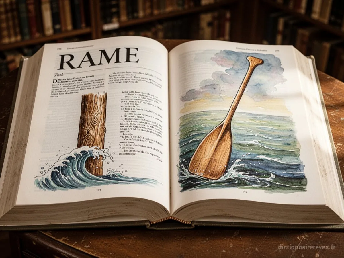 Signification générale : le symbole du rêve Rame - Archétypes et symbolisme