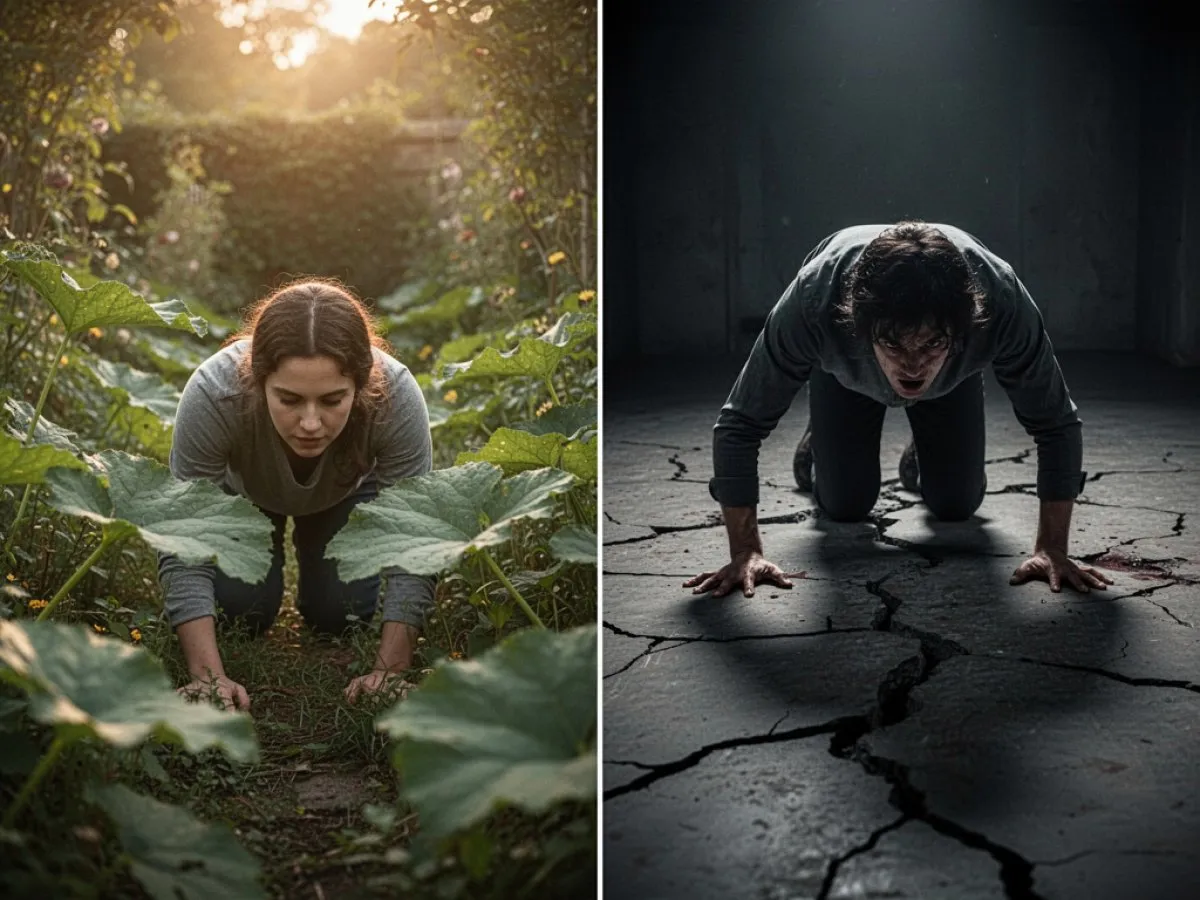 Interprétation détaillée des rêves : Différents scénarios avec Ramper dans le rêve