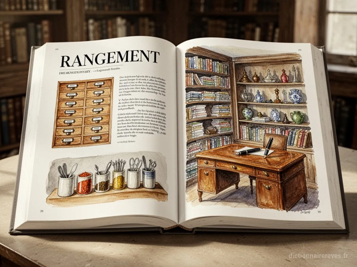 Signification générale : le symbole du rêve Rangement - Archétypes et symbolisme