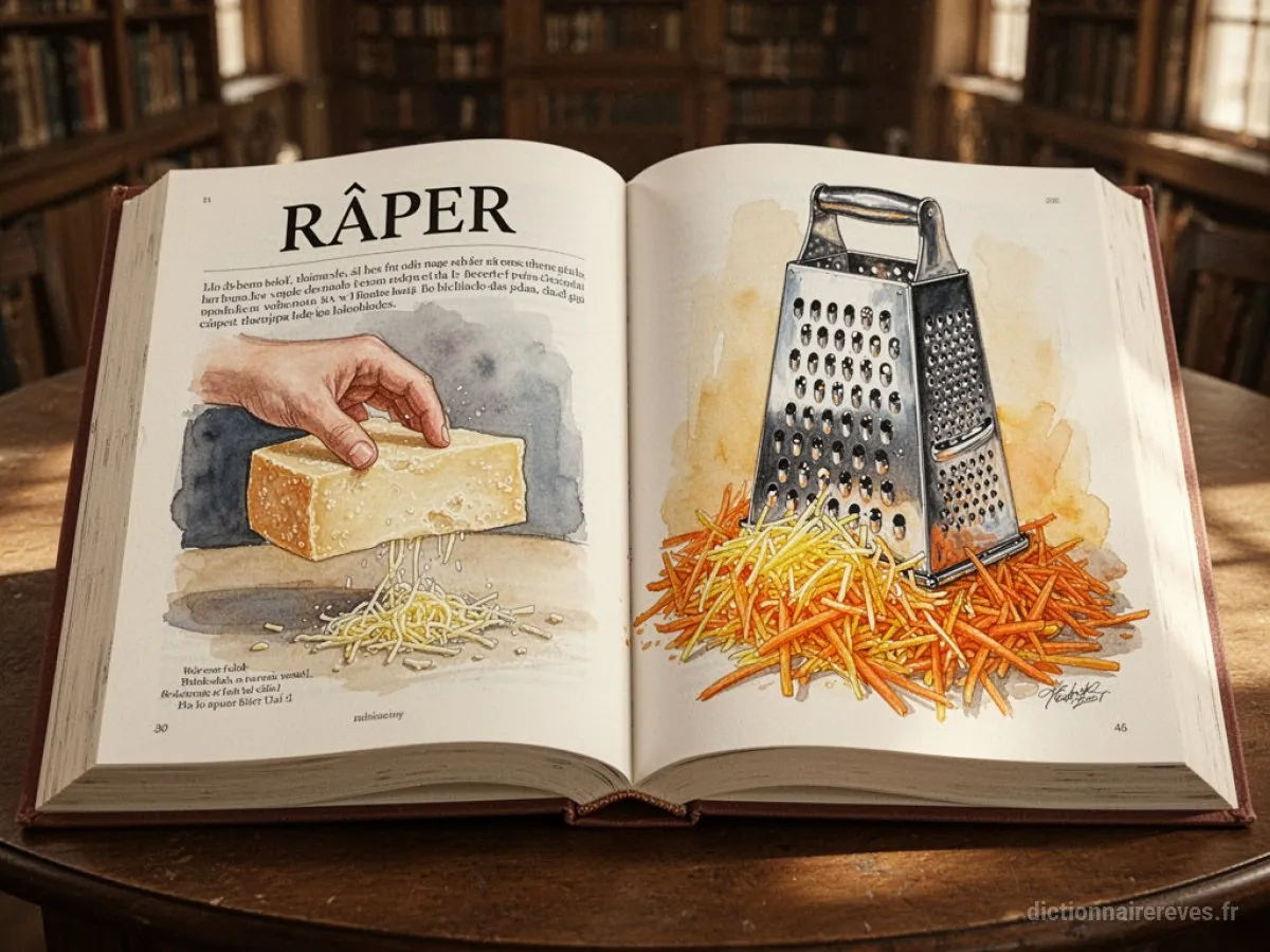 Signification générale : le symbole du rêve Râper - Archétypes et symbolisme