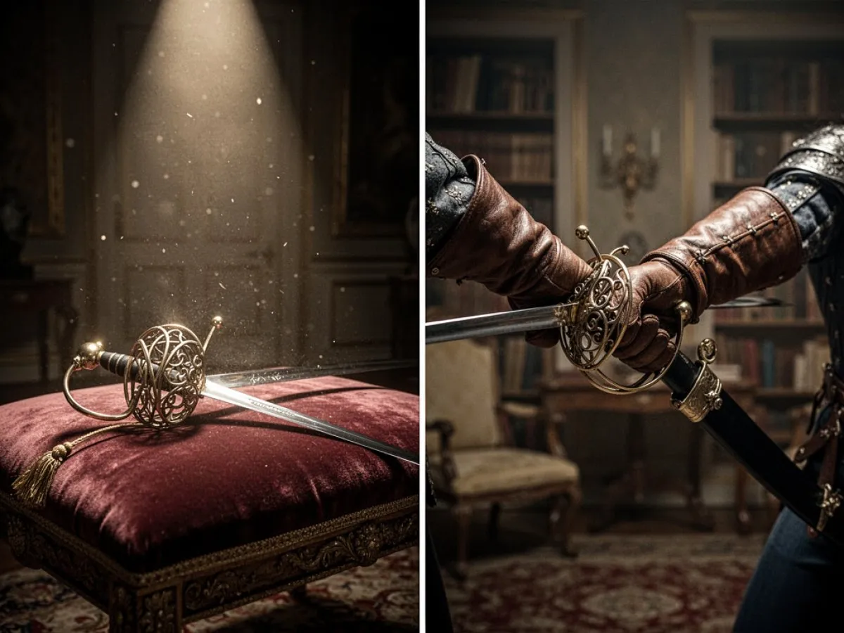 Interprétation détaillée des rêves : Différents scénarios avec Rapière dans le rêve