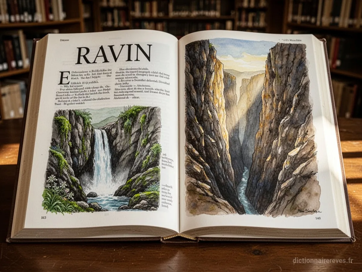 Signification générale : le symbole du rêve Ravin - Archétypes et symbolisme