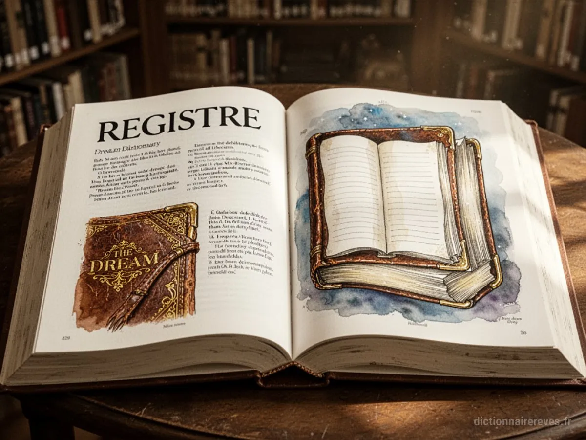 Signification générale : le symbole du rêve Registre - Archétypes et symbolisme