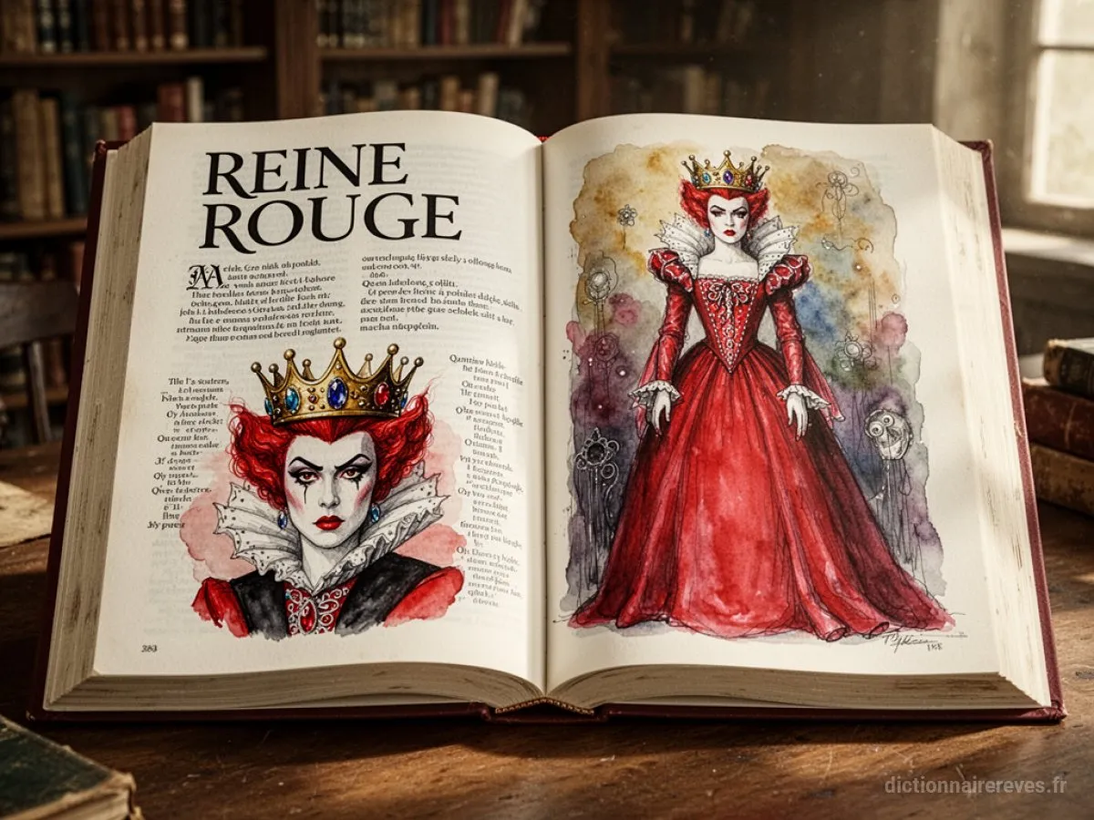 Signification générale : le symbole du rêve Reine Rouge - Archétypes et symbolisme