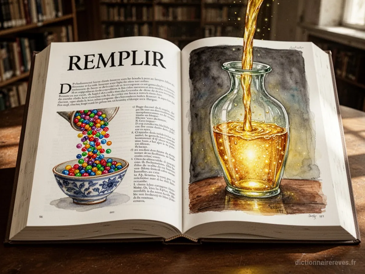 Signification générale : le symbole du rêve Remplir - Archétypes et symbolisme