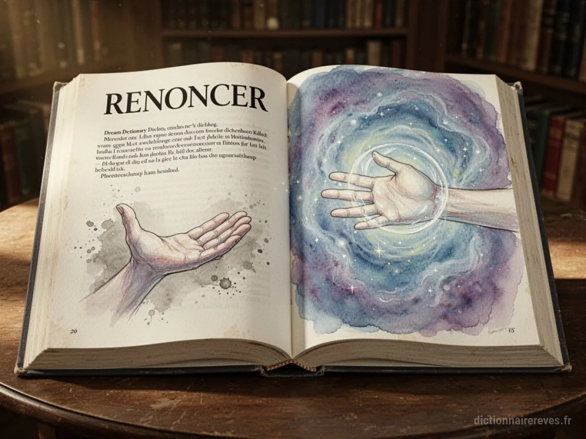 Signification générale : le symbole du rêve Renoncer - Archétypes et symbolisme